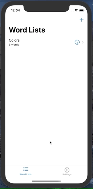 Word Search Gen demo Word Search Gen app demo